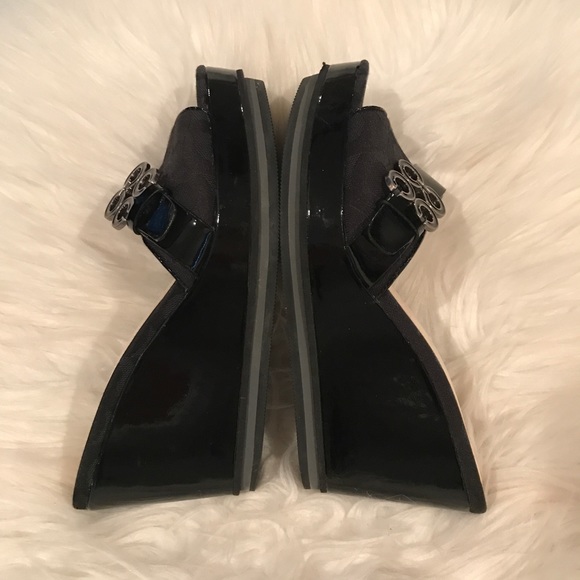 Coach Wedge Sandals - Picture 2 of 4